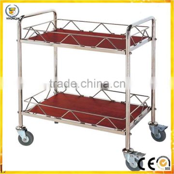 steel& wooden structure service liquor trolley for hotel air restaurant Hotel Advanced