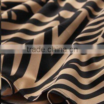 Stripe color satin