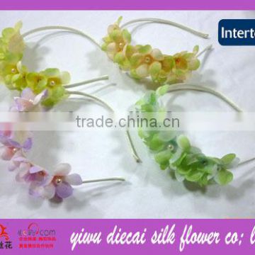 Elegant artificial handcraft flower headband