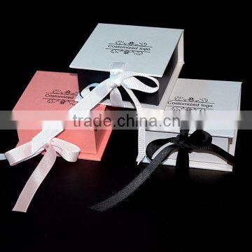 Top sale plain gift box white packaging for Boutique