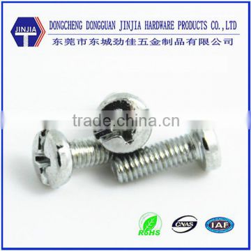 m3.5*10 carbon steel zinc plating cross-slotted binding head screws