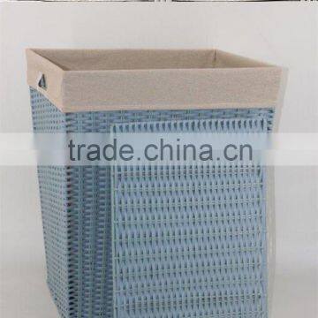 rectangular recycled plastic folding laundry basket for wholesale