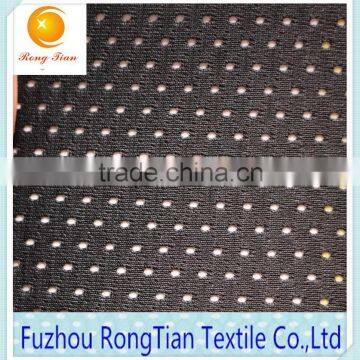 100 polyester hole net cloth fabric for bags