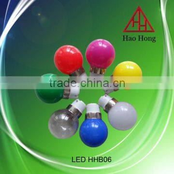 Different colors of B22 led lamp bulb with CE proved