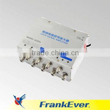 FRANKEVER 1 input 8 output CATV Signal Amplifier Splitter Home Use