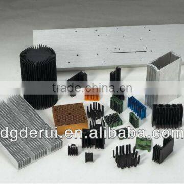 aluminum heatsinks customizable according to drawing