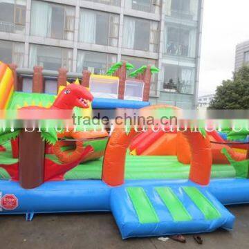 new design inflatable dinosaur amusement park for kids