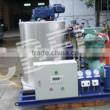 French Polynesia Snow Sea Water Flake Ice Maker With Refrigeration System photo-2