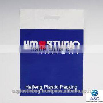 HDPE/LDPE/MDPE Die Cut Plastic Bag Plastic Grocery Bag Customized Printting photo-4