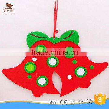 cheap promotional bell shape felt christmas tree decorate toys                        
                                                Quality Choice