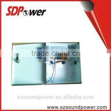 SDPower 100-240V security system ups power supply 12v 5a for cctv single output with led indicators