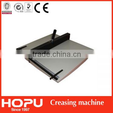 2016 world popular automatic manual creasing machine