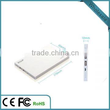 New Product 2016 High Quality Protable Power Bank 20000mah