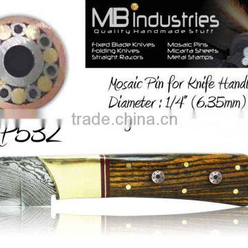 Mosaic Pins for Knife Handles MP532 (1/4") 6.35mm