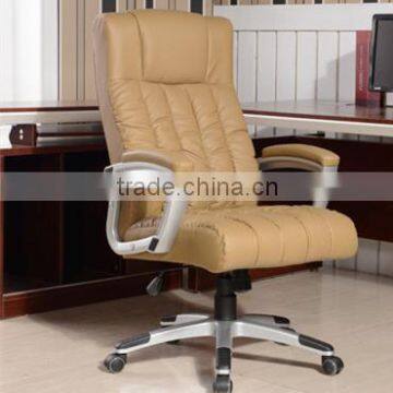 PU leather long durable Adjustable Swivel office chair Y043