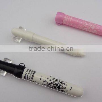 short and lovely Plastic pens gel pen