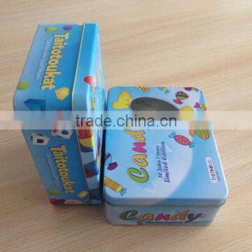 tin containers from China supplier canning machine tin can square tin box