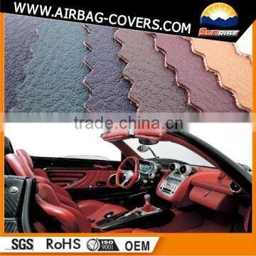 Automotive Leather for Car Door Panel, Console Panel, Instrument Panel