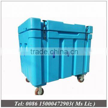 310L Plastic Insulated Dry Ice Cooler Chest, Insulated Ice Containers for dry ice