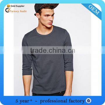 guangzhou custom 3/4 sleeve t shirt