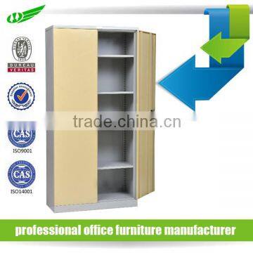 Lockable standard size metal book cabinet