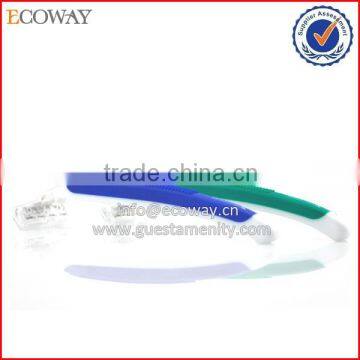 2014 Hotel High Quality Personal Touch Mens Plastic Disposable Razors