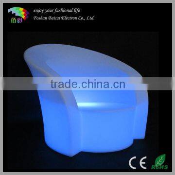 LED Plastic Sofa with Remote Control made in Foshan