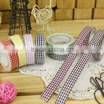 Cotton Fabric Sticky Adhesive Tape Trim Decorative Craft Ribbon