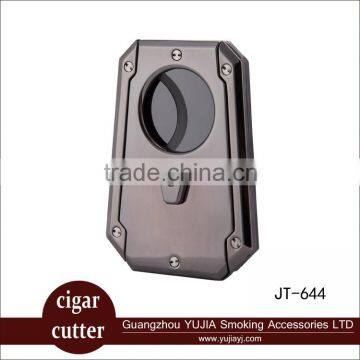 Guangzhou YuJia Smoking High-end Cohiba Cutter Cigar Cutter with nice box