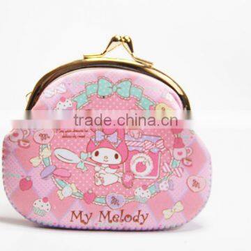 Neoprene fashion design SBR neoprene coin bag wallet case