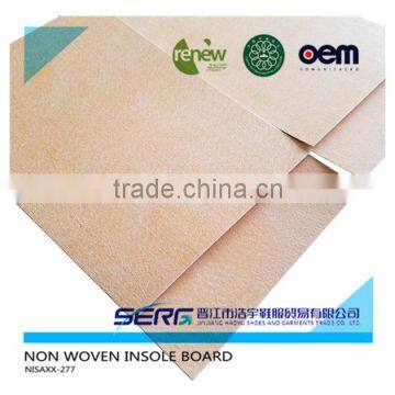 Nice texon insole paper board and fiber sheet price