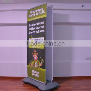 strong aluminum roll up stand for display