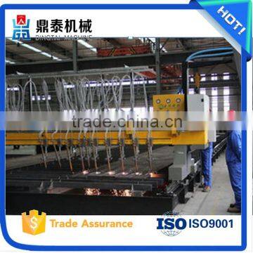 Good effect H beam steel cutting machine, h beam gas cutting machine