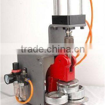 pneumatic button making machine