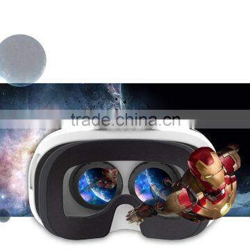 2016 Hot Selling VR Goggles VR Box Headset Glasses for 3D Movie and Games With android and Ios Phone