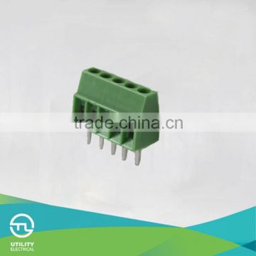 Conductor MU0.5H2.54 Pitch 2.54mm 125V 6A European Terminal Blocks MU Series