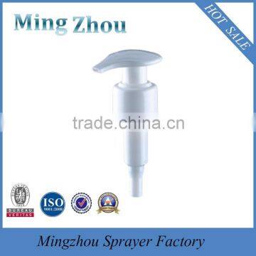 MZ-B09A Stable quality Plastic pressing lotion pump sprayer with 24/410 28/400 28/410