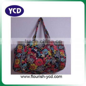 cotton travel bag with printed