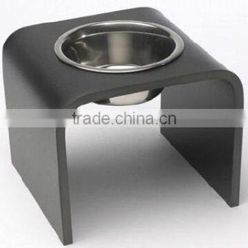 2016 High quality luxury acrylic cat bowl, pet food bowl