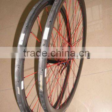 super light 38mm carbon rim & carbon 700c Tubular wheel & high quality Carbon wheelset