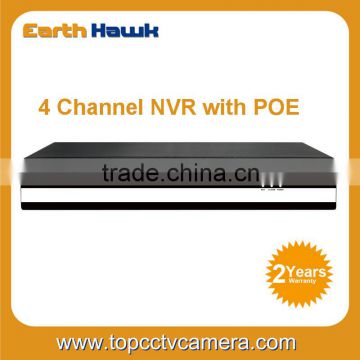 Economic 4CH 720P/960P/ 1080P P2P Onvif NVR POE NVR