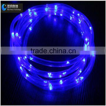 holiday time decorative flexible string lights with transparent pvc tube