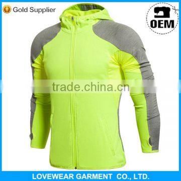 High Quality cheap price good fit shape polyester spandex sportwear hoodie