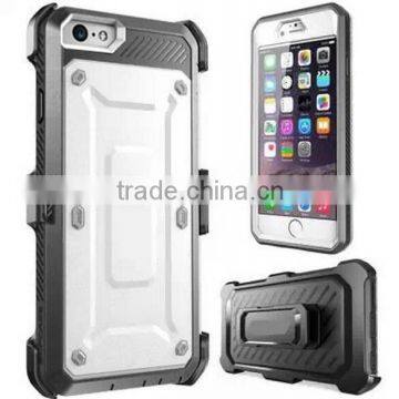 Factory Wholesale 2 in 1 Shockproof TPU With PC Protective Case For iPhone 6s