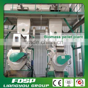 CE approved High Quality 7TPH complete wood pellet production line