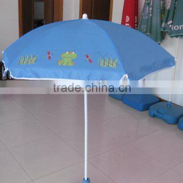 LOGO printing PU treatment sun-resistant beach umbrella