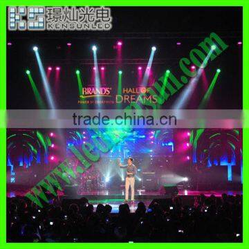 indoor full color P4 HD video stage background led screen