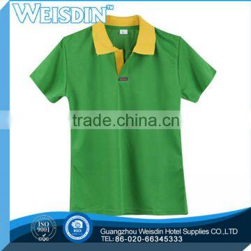 school shirts Guangzhou wholesale plaids stripe polo shirt in bulk