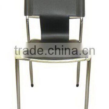 cheaper dining chair hard pvc leather AL-091