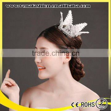 Princess Flower Headband Crown Headband, Wedding Flower Crown photo-4